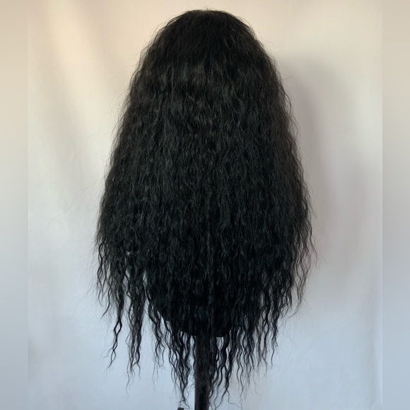 26” Long Water Wave 13x4 Lace Front Premium Fiber Wig for Daily Wear or Events - Picture 9 of 9